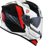 SUOMY-CASCOS SPEED STAR AIRPLANE WHITE/RED
