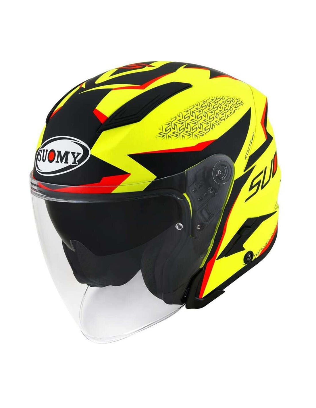 SUOMY-CASCOS SPEEDJET LUMINISM MATT YELLOW FLUO/XS – 1 – Maximomoto PT