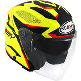 SUOMY-CASCOS SPEEDJET LUMINISM MATT YELLOW FLUO/XS
