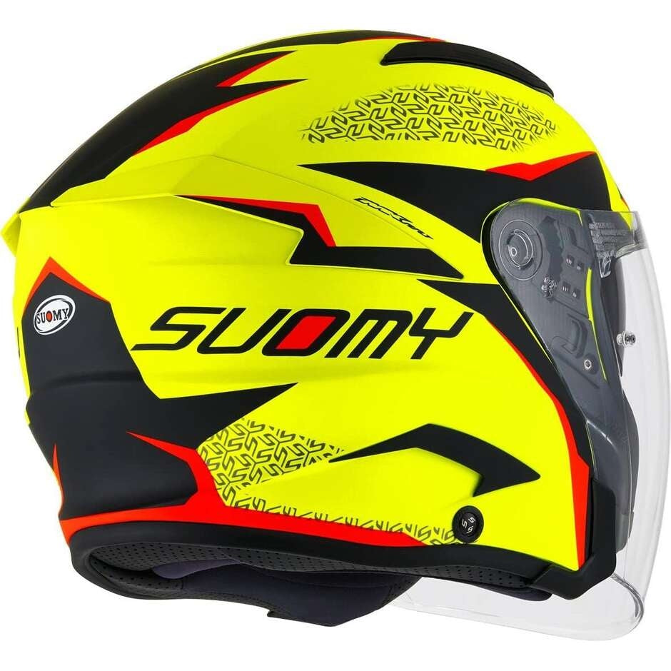 SUOMY-CASCOS SPEEDJET LUMINISM MATT YELLOW FLUO/XS – 5 – Maximomoto PT