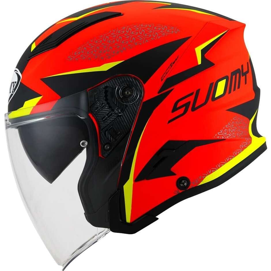 SUOMY-CASCOS SPEED JET LUMINISM MATT RED – 4 – Maximomoto PT