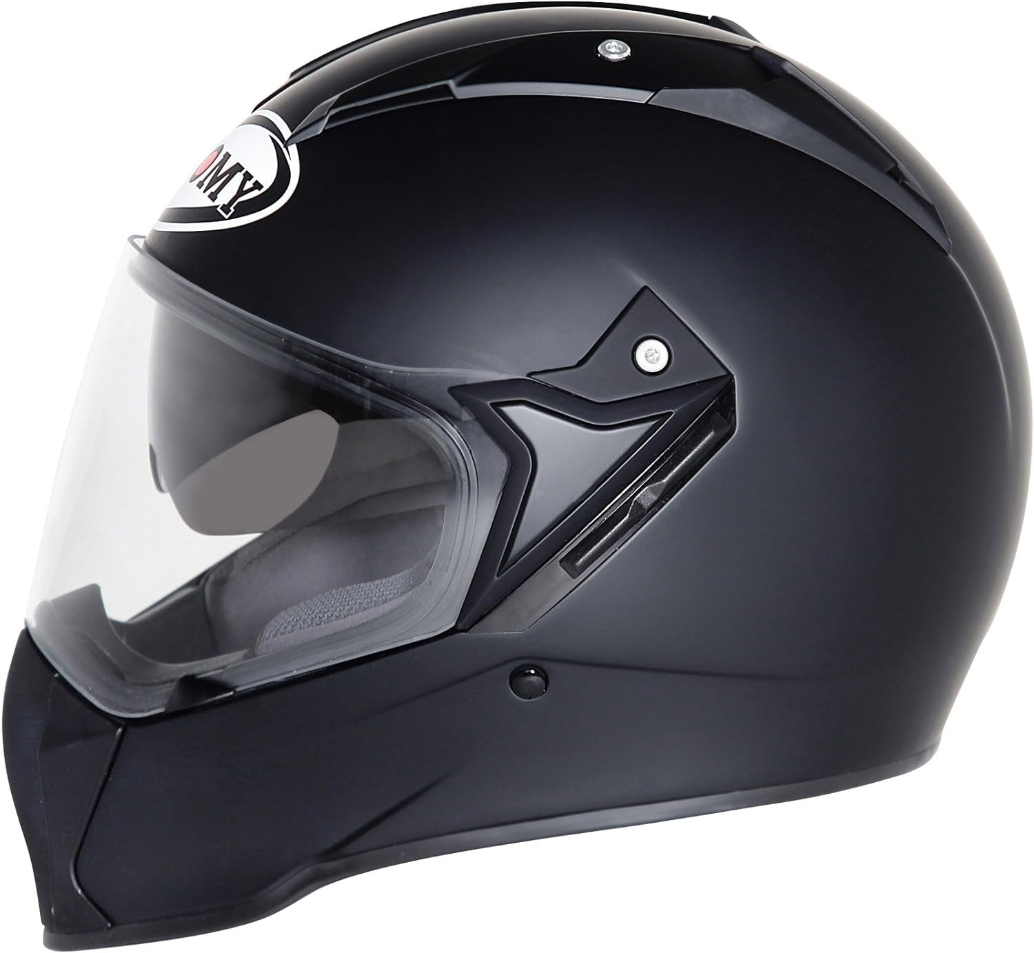 SUOMY-CASCOS MX TOURER PLAIN MATT BLACK – 2 – Maximomoto PT