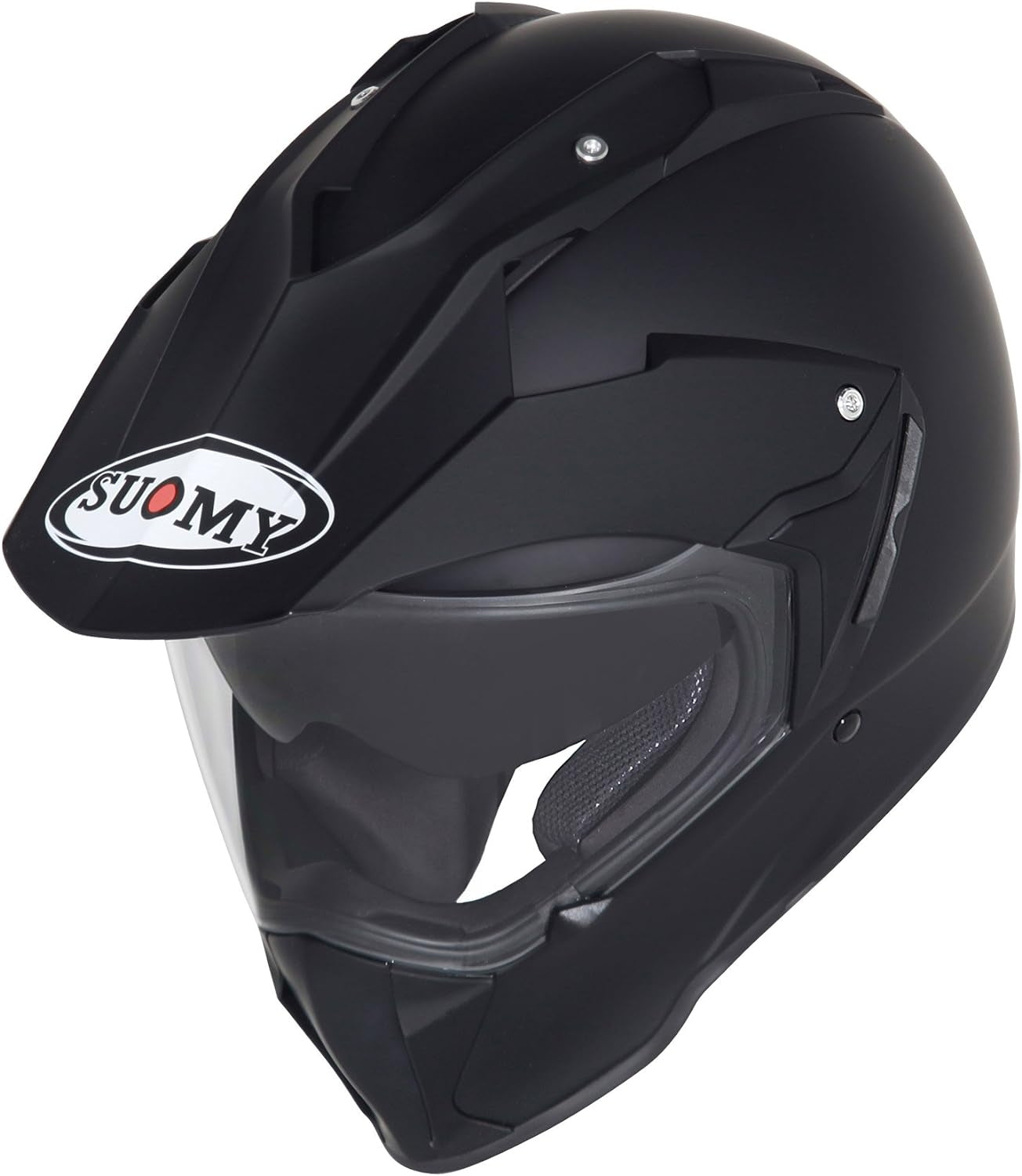 SUOMY-CASCOS MX TOURER PLAIN MATT BLACK – 4 – Maximomoto PT