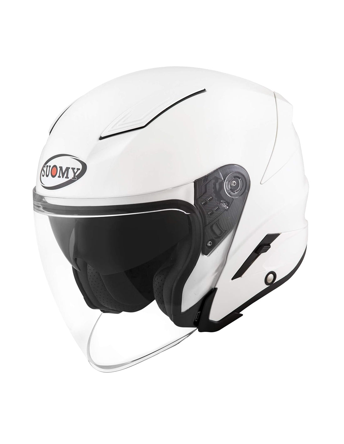 SUOMY-CASCOS SPEEDJET PLAIN WHITE – 1 – Maximomoto PT
