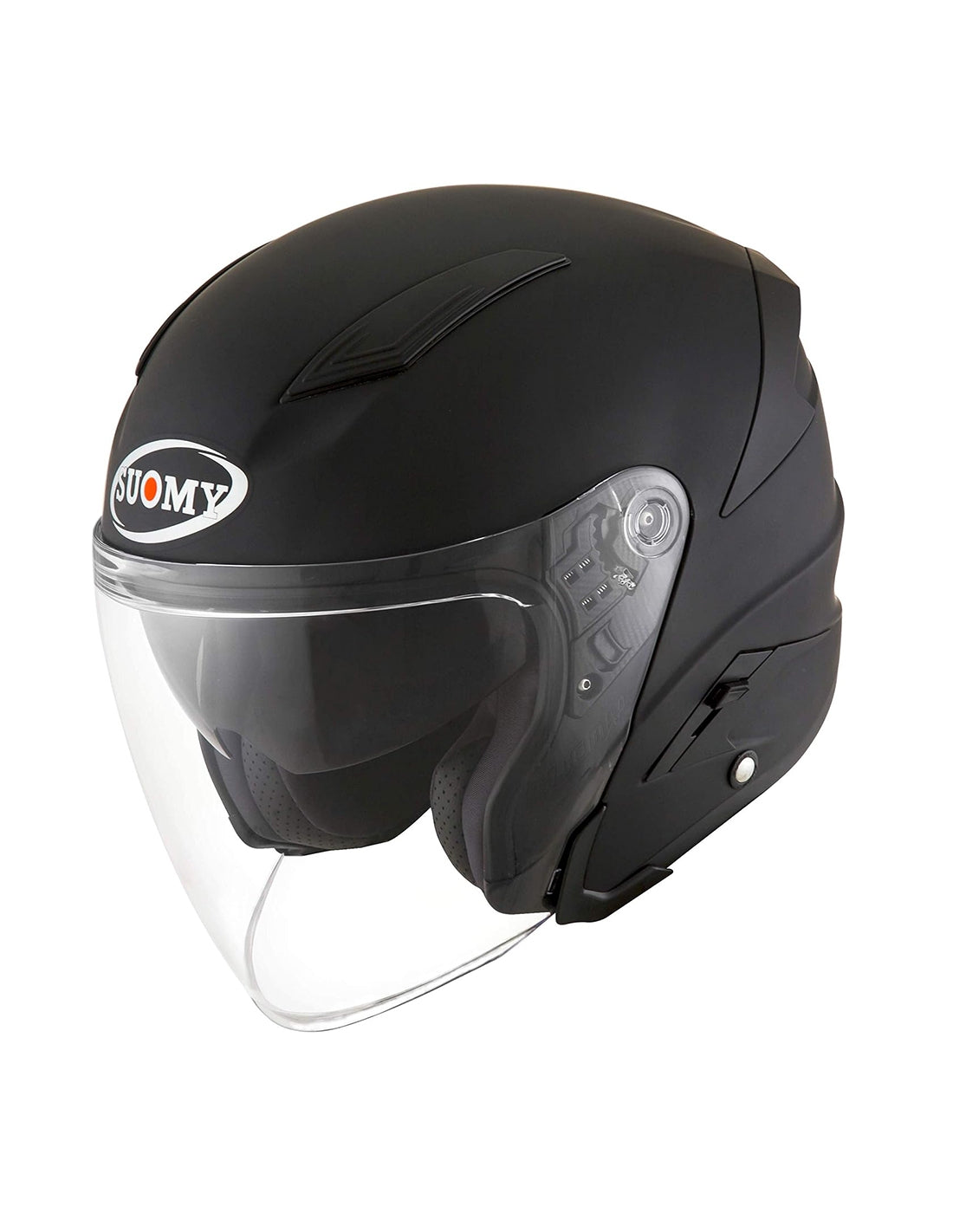 SUOMY-CASCOS SPEEDJET PLAIN MATT BLACK – 1 – Maximomoto PT