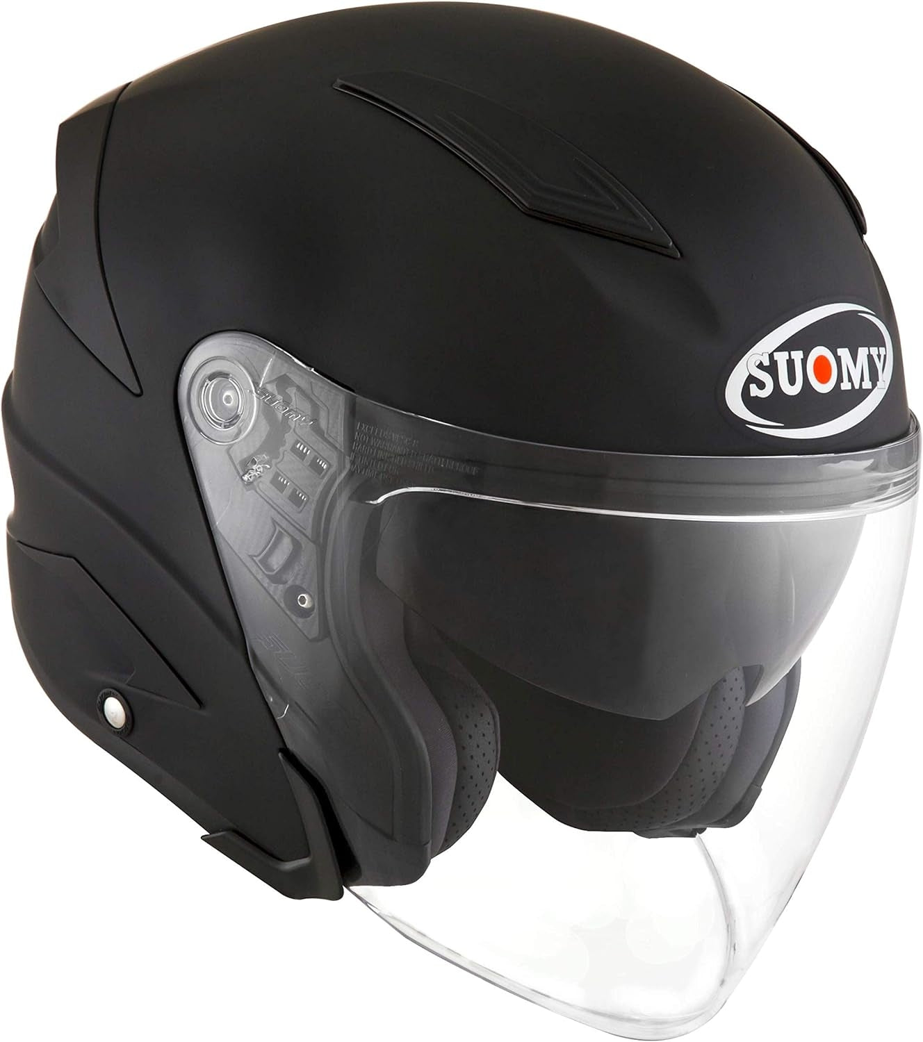 SUOMY-CASCOS SPEEDJET PLAIN MATT BLACK – 3 – Maximomoto PT
