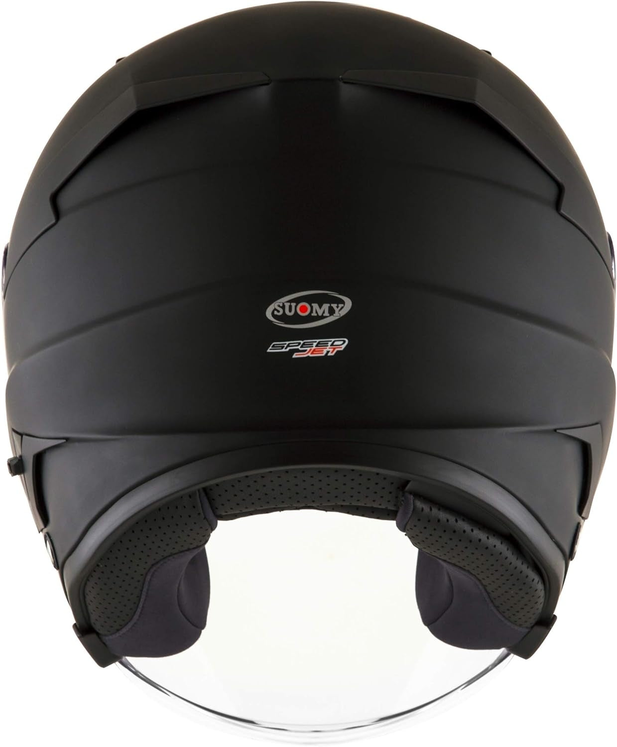 SUOMY-CASCOS SPEEDJET PLAIN MATT BLACK – 5 – Maximomoto PT