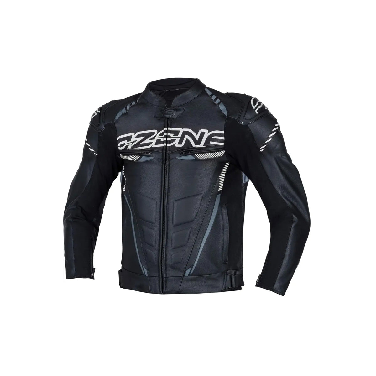 OZONE - casacos Piel RS600 BLACK/GREY