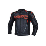 OZONE - casacos Piel RS600 BLACK/FLUO RED