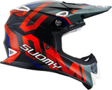 SUOMY-CASCOS MR JUMP UNLEASHED BLACK/RED