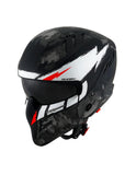 SUOMY-CASCOS ARMOR HI VOLT MATT BLACK/WHITE