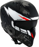 SUOMY-CASCOS ARMOR HI VOLT MATT BLACK/WHITE