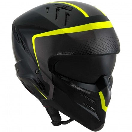 SUOMY-CASCOS ARMOR CREW BLACK/YELLOW – 3 – Maximomoto PT