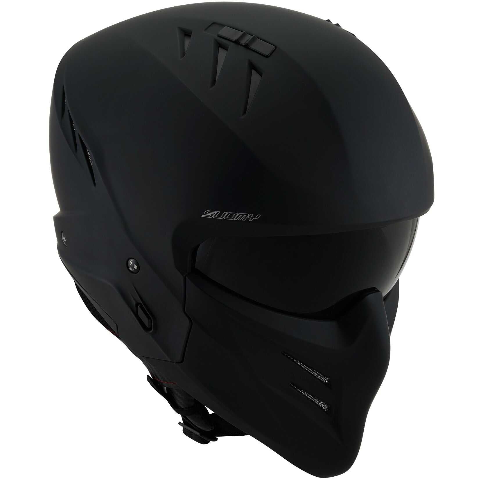 SUOMY-CASCOS ARMOR PLAIN MATT BLACK – 3 – Maximomoto PT