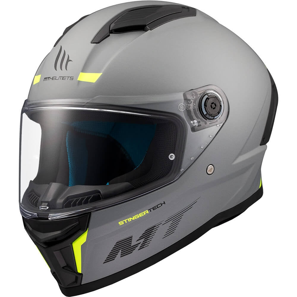 MT - Casco Integral Stinger 2 Solid A12 Gris/Matt – 3 – Maximomoto PT