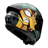AXXIS - Casco Integral Draken S Corsa Nostra B6 Verde Flour