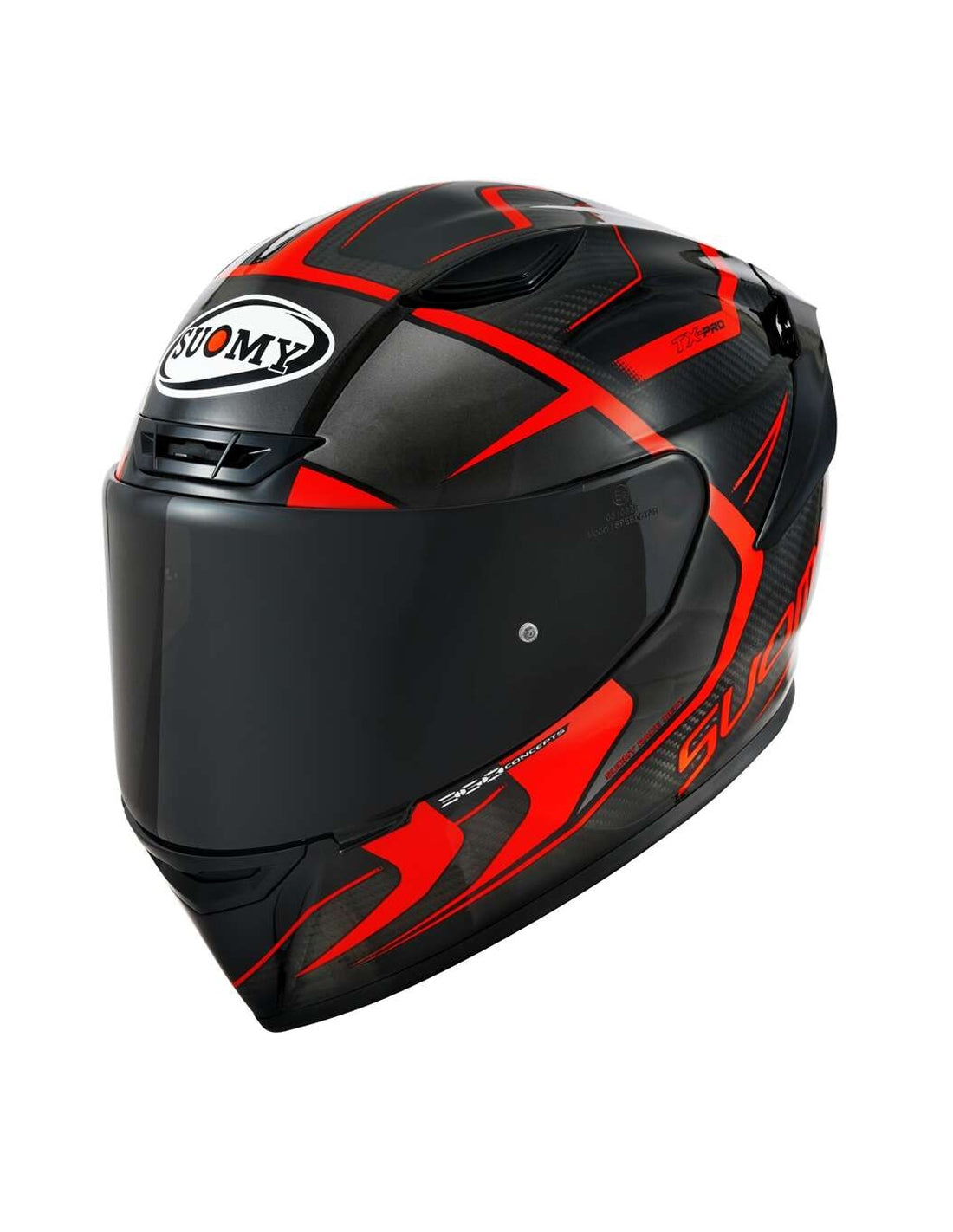 SUOMY-CASCOS TX-PRO ADVANCE RED FLUO