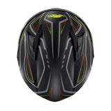 KAPPA - CASCO FULL KV56/NEONNEGRO-MT/ROJO
