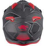 KAPPA - CASCO JET KV45/TRIALD/GEMINI TITANIO-MT/ROJO
