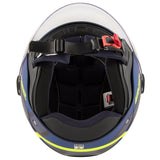 KAPPA - CASCO DJET KV40/HAWAII.D/SHAPES AZUL-MT/YELLOW