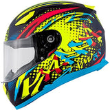 KAPPA - CASCO FULL KV38/HOUSTON.D/SPRAY NEGRO-MT/AZUL
