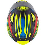 KAPPA - CASCO FULL KV38/HOUSTON.D/SPRAY NEGRO-MT/AZUL