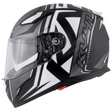 KAPPA - CASCO FULL KV41/DALLAS.D/SIMPLE NEGRO-MT/TITANIO