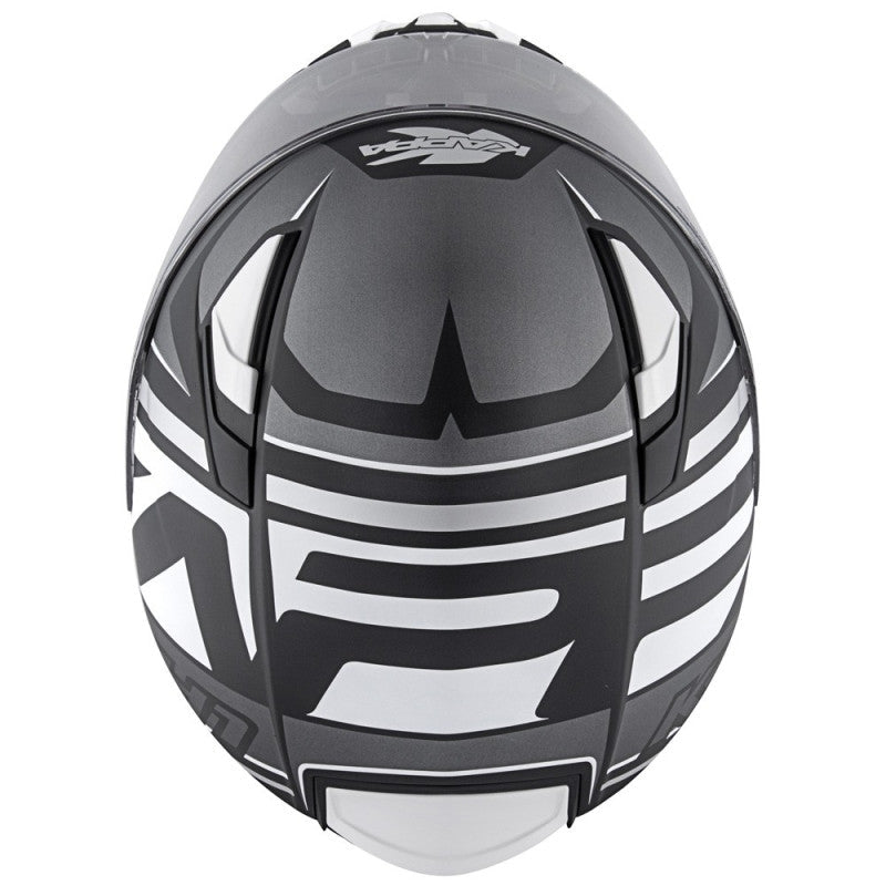 KAPPA - CASCO FULL KV41/DALLAS.D/SIMPLE NEGRO-MT/TITANIO