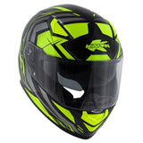 KAPPA - CASCO FULL KV41/DALLAS.D/PIXEL NEGRO-MT/YELLOW