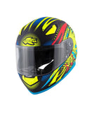 KAPPA - CASCO FULL KV38/HOUSTON.D/SPRAY NEGRO-MT/AZUL