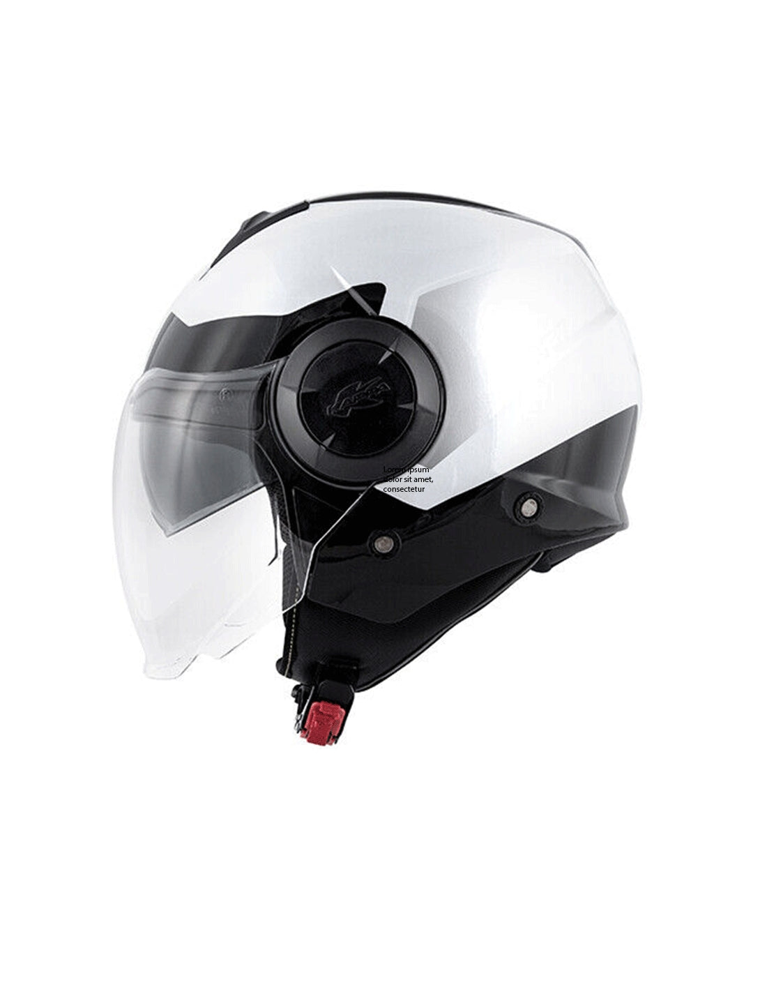 KAPPA - CASCO JET KV37/OREGON.D/READY TITANIO-MT/NEGRO/PLATA