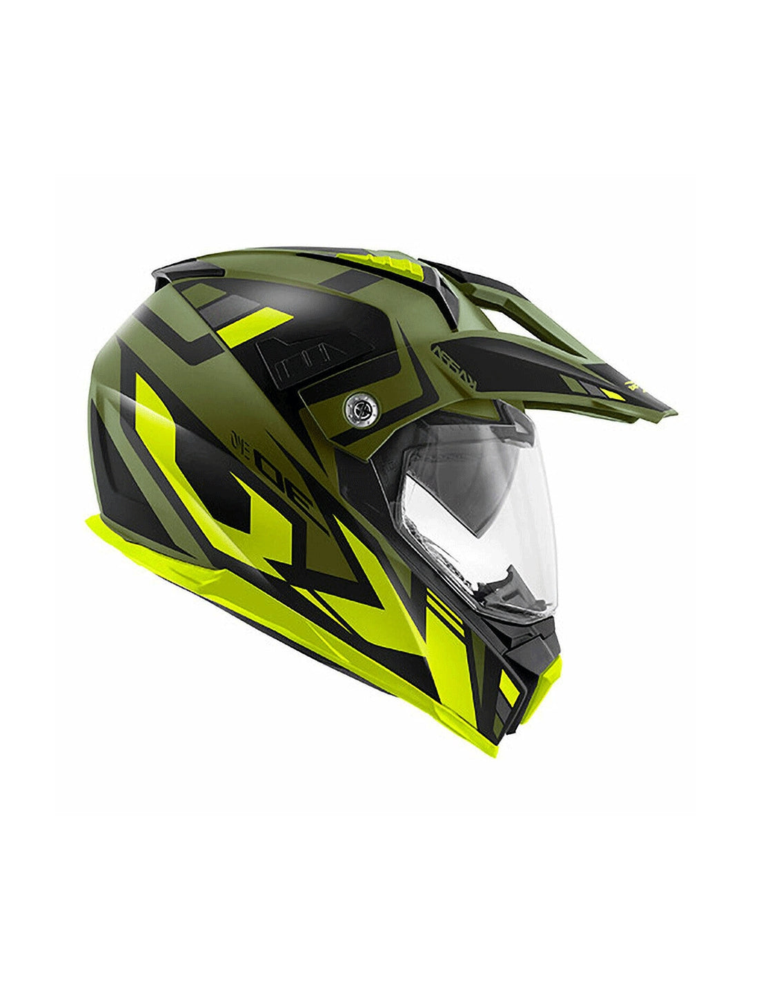 KAPPA - CASCO KV30/EVO O/PLD/GRAYER VERDE-MT/NEGRO/YELLOW