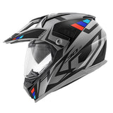 KAPPA - CASCO FULL KV30/EVO O/PLD/GRAYER GRIS-MT/NEGRO