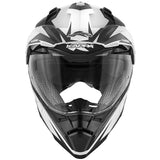 KAPPA - CASCO FULL KV30/ENDURO.D/FLASH BLANCO/NEGRO