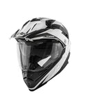 KAPPA - CASCO FULL KV30/ENDURO.D/FLASH BLANCO/NEGRO