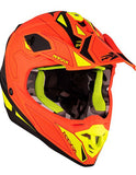 KAPPA - CASCO FULL KV49/CROSSD/GREAT NEGR-MT/NARANJA
