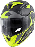 KAPPA - CASCO MOD KV32/ORLANDO.P/J.D/STRONG NEGRO-MT/YELLOW