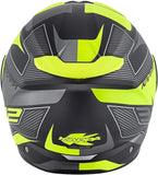 KAPPA - CASCO MOD KV32/ORLANDO.P/J.D/STRONG NEGRO-MT/YELLOW