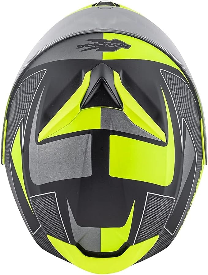 KAPPA - CASCO MOD KV32/ORLANDO.P/J.D/STRONG NEGRO-MT/YELLOW