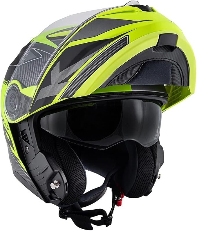 KAPPA - CASCO MOD KV32/ORLANDO.P/J.D/STRONG NEGRO-MT/YELLOW