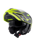 KAPPA - CASCO MOD KV32/ORLANDO.P/J.D/STRONG NEGRO-MT/YELLOW