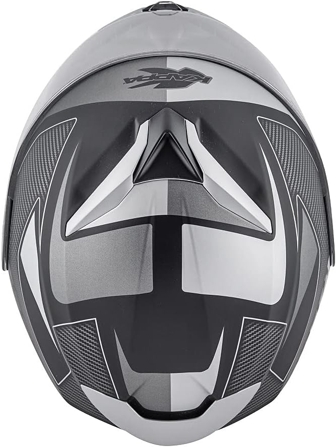 KAPPA - CASCO MOD KV32/ORLANDO.P/J.D/MIXER NEGRO-MT/TITANIO