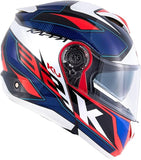 KAPPA - CASCO MOD KV32/ORLANDO.P/J.D/MIXER AZUL-BR/ROJO