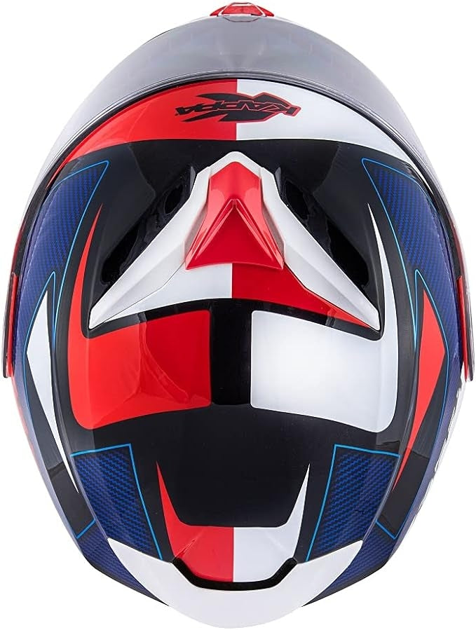 KAPPA - CASCO MOD KV32/ORLANDO.P/J.D/MIXER AZUL-BR/ROJO