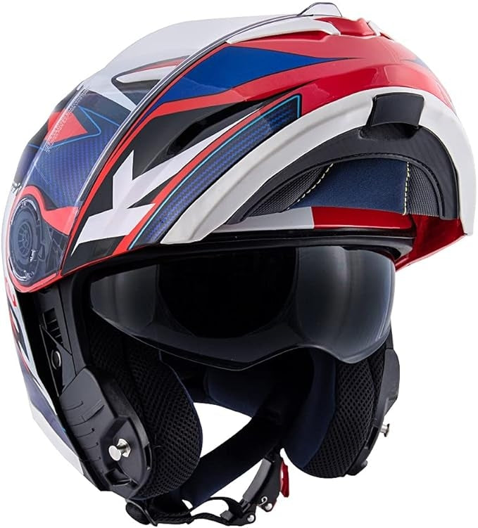 KAPPA - CASCO MOD KV32/ORLANDO.P/J.D/MIXER AZUL-BR/ROJO