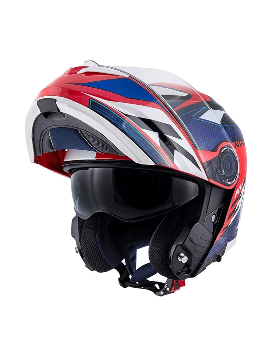 KAPPA - CASCO MOD KV32/ORLANDO.P/J.D/MIXER AZUL-BR/ROJO