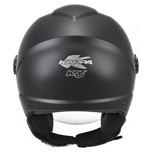 KAPPA - CASCO DJET KV28/MIAMI C/VLD/BASIC NEGRO