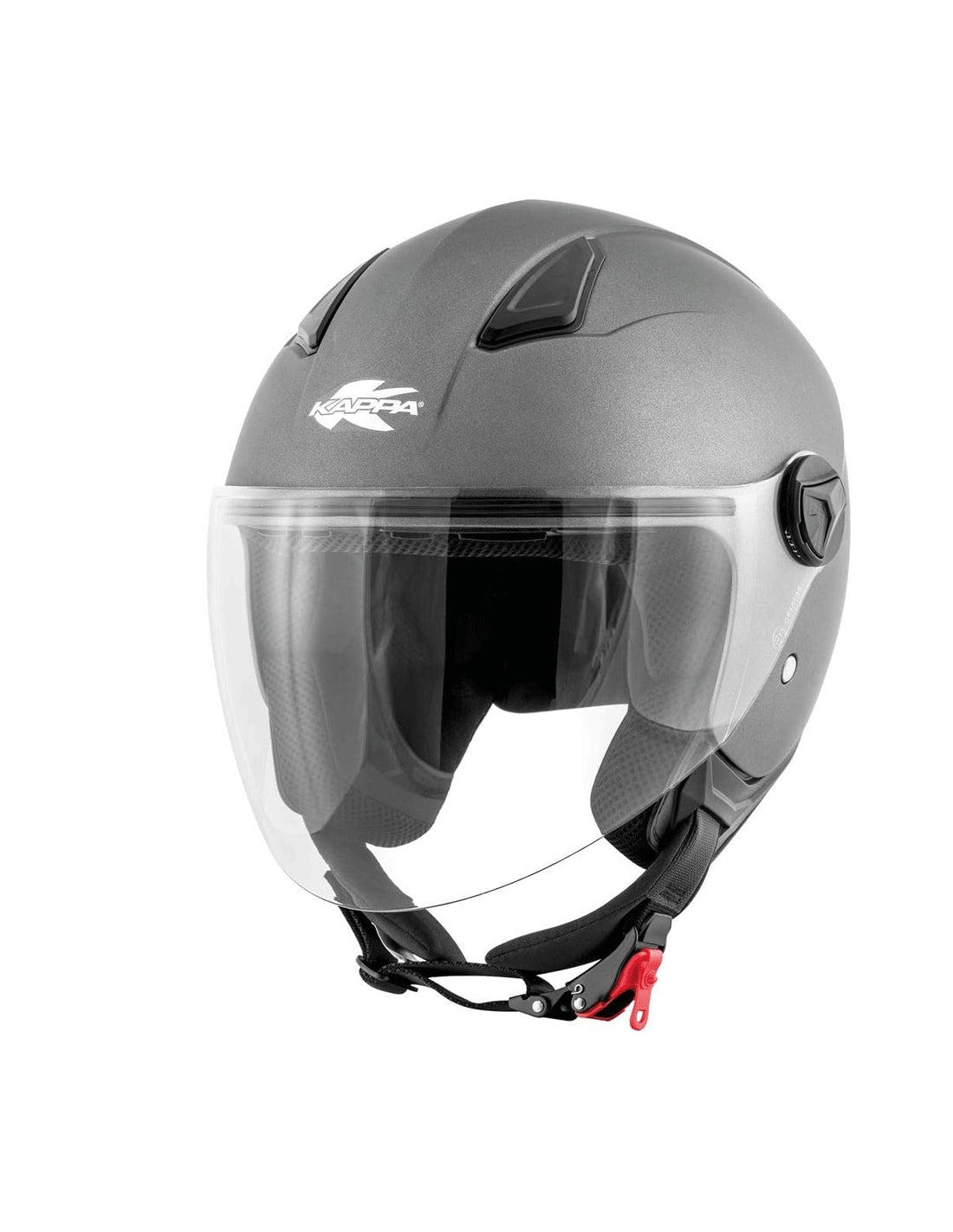 KAPPA - CASCO DJET KV28/MIAMI W/VLD/BASIC TITANIO – 1 – Maximomoto PT