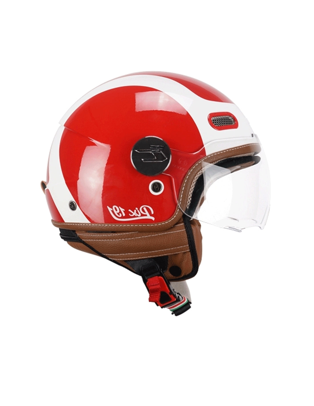CGM 191G PIX SPRINT JET CASCO Rojo Blanco forma