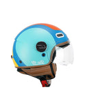 CGM 191G PIX SPRINT ABIERTO CASCO Naranja mate azul cielo